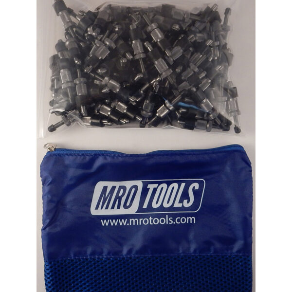 SSL2S100-3/16 No-Mar 3/16'' Sheet Metal Fasteners 100 Piece Kit w/ Carry Bag