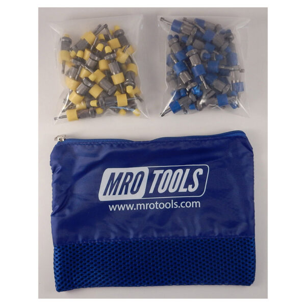 SSL3S50-2 No-Mar 25 1/8'' & 25 5/32'' Sheet Metal Fasteners Kit w/ Carry Bag