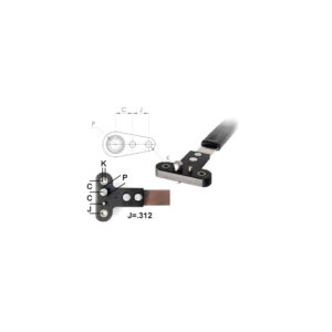 NPJ518RU Omega Technologies #40 Single Wing Standard Nut Plate Jig (SWS)
