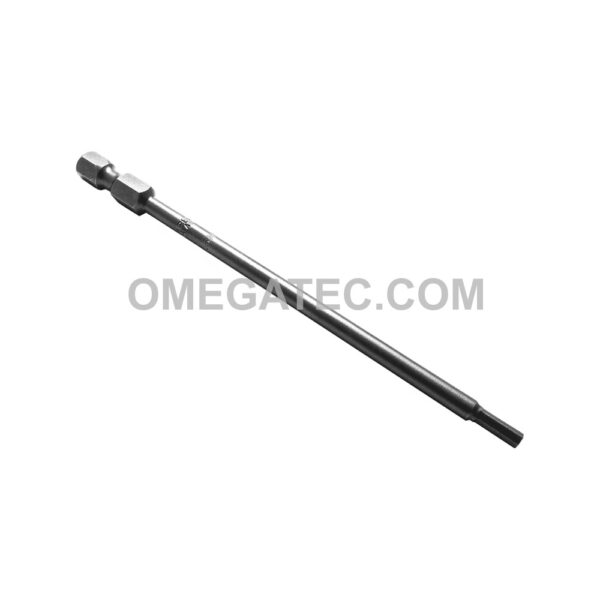 AM-2.5MM-4 Apex Brand 1/4'' Socket Head (Hex-Allen) Power Drive Bits, Metric