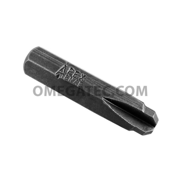 BNAE-7MM Apex Brand 7mm B.N.A.E. Insert Bit, 1/4'' Hex Drive