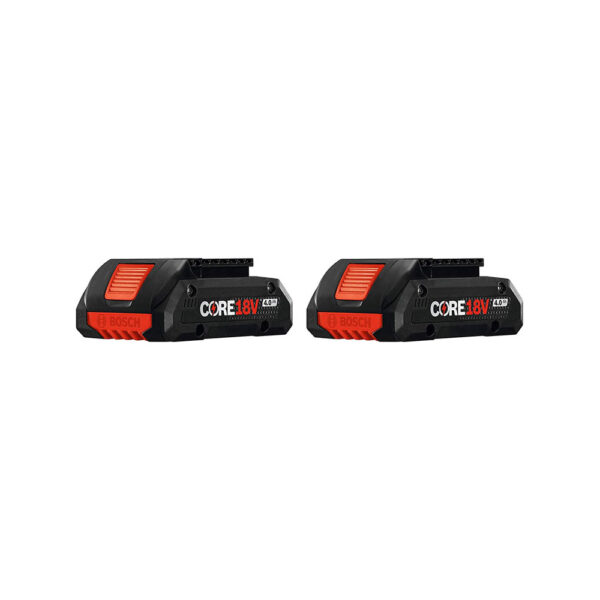 BOSCH GBA18V40-2PK CORE18V Lithium-Ion 4Ah Compact Batteries