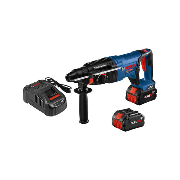 BOSCH GBH18V-26DK24 18V EC Brushless SDS-plus Bulldog 1'' Rotary Hammer Kit