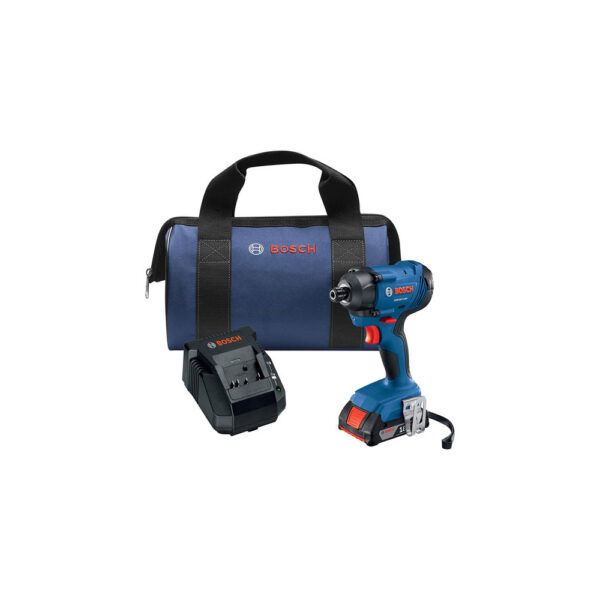 BOSCH GDR18V-1400B12 18V 1/4'' Hex Impact Driver Kit
