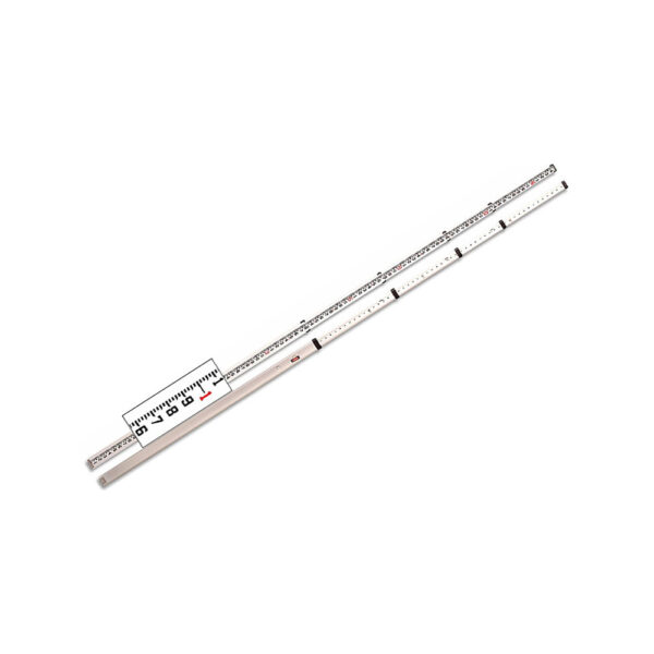 CST/berger 06-816 5 Sections, 16ft Aluminum Telescoping Rod Inches, Tenths