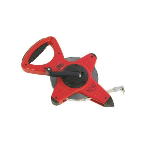 CST/berger 82-10080B 82-Series 100ft One Sided Zip-Line Nylon-Clad Steel Open Reel Tape Feet/8ths (Rolatape)