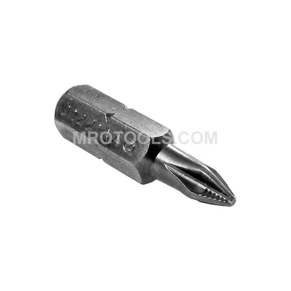 D1221AAR Zephyr Tool #1 Phillips Removal Insert Bit, ACR, 1/4'' Hex Drive