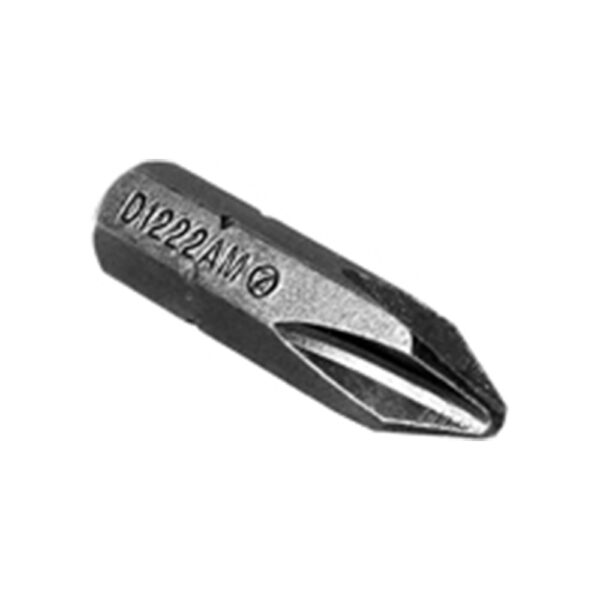 D1222AMACR-B Zephyr Tool #2 Phillips Insert Bit, ACR, 1/4'' Hex Drive, Milled Bits