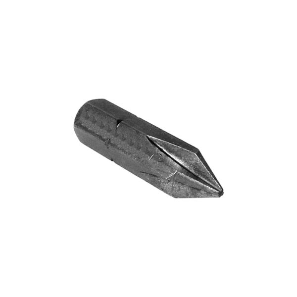 D1222XM Zephyr Tool #2 Phillips Hex Shank Insert Bit, For Self Tapping Screws, Milled Point, 1/4'' Hex Shank