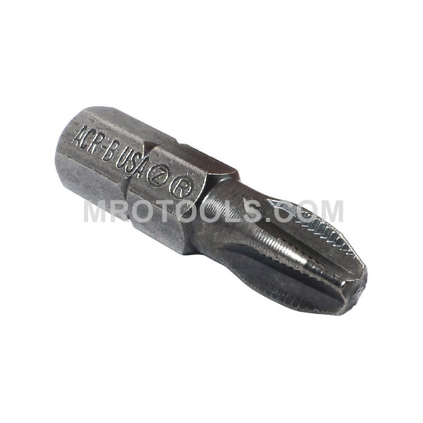 D1223AAACR-B Zephyr Tool #3 Phillips Insert Bit, ACR, 1/4'' Hex Drive