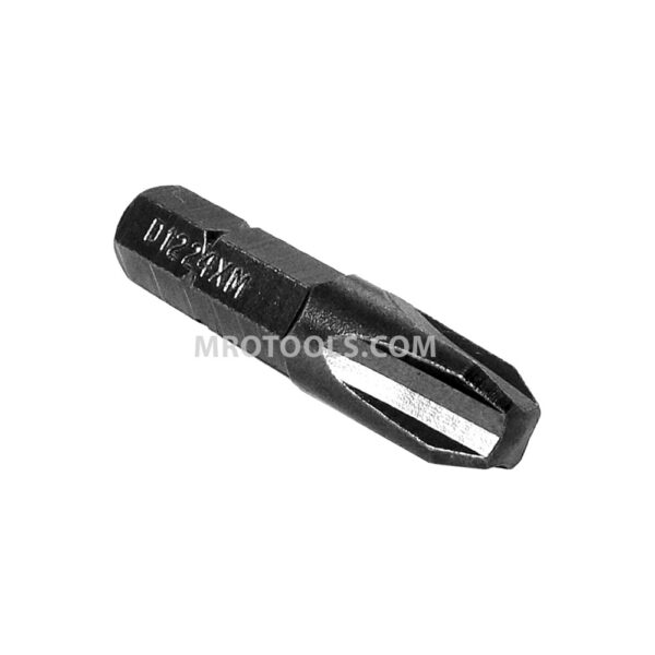 D1224XM Zephyr Tool #4 Phillips Hex Shank Insert Bit, For Self Tapping Screws, Milled Point, 1/4'' Hex Shank