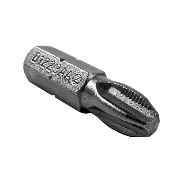 D1227AA15RI Zephyr Tool #2 Phillips Installation Insert Bit, ACR, Reduced Nose Diameter, 1/4'' Hex Drive