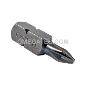 D1252XX Zephyr Tool #2 Phillips Square Shank Insert Bit, For Self Tapping Screws, 5/16'' Square Shank