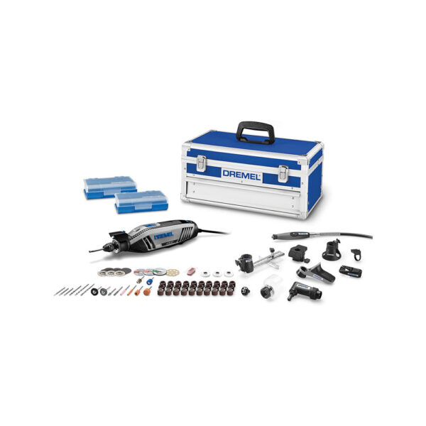 Dremel 4300/9-64 9 Attachments, 64 Accessories Versatile Rotary Tool Kit with Flex Shaft and Hard Storage Kit