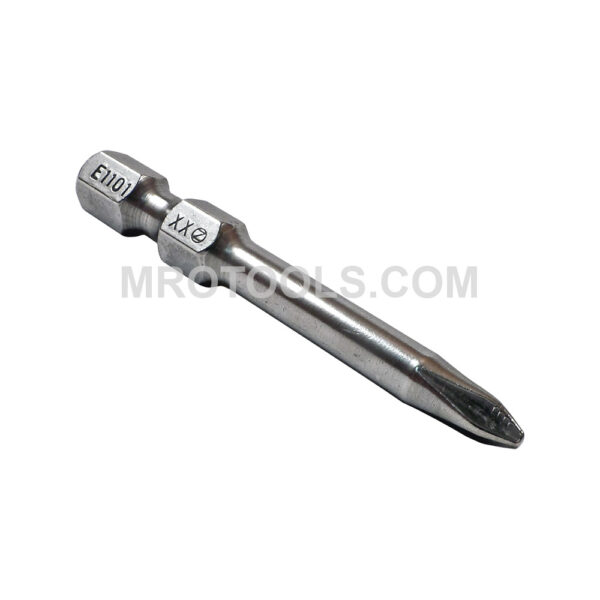 E1101XXRI Zephyr Tool #1 Phillips Installation Power Drive Bit, ACR, For Self-Tapping Screws, 1/4'' Hex Shank