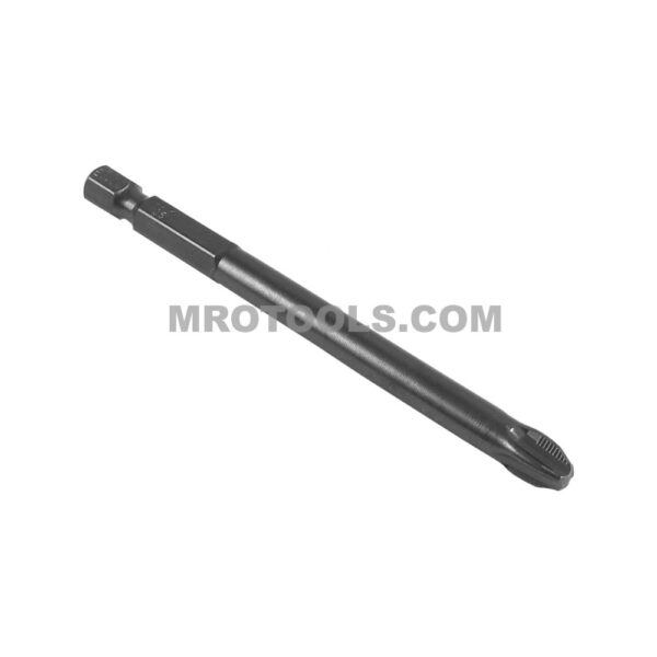 E1103AA35RI Zephyr Tool #3 Phillips Installation Power Drive Bit, ACR, For Machine Screws, 1/4'' Hex Shank