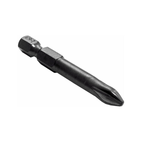 E1103XX6RI Zephyr Tool #3 Phillips Installation Power Drive Bit, ACR, For Self-Tapping Screws, 1/4'' Hex Shank