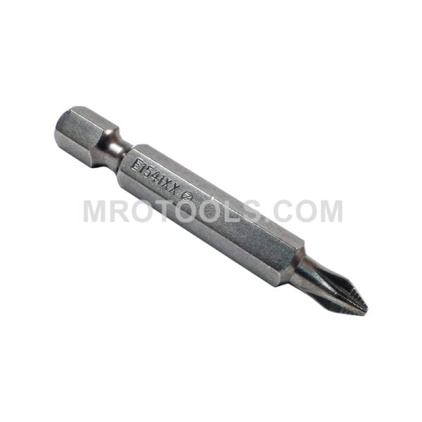 E1541XXACR-B Zephyr Tool #1 Phillips Power Drive Bit, ACR, Full Hex Shank, For Machine Screws, 1/4'' Hex Shank