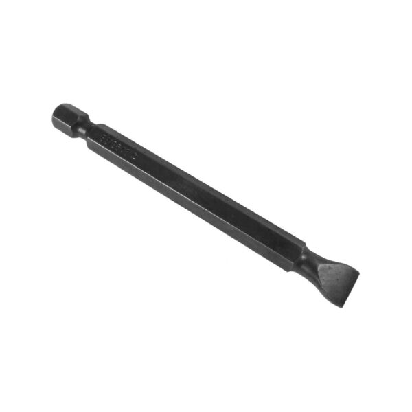 E3105A3 Zephyr Tool 10F-12R Slotted Power Drive Bit, For Machine Screws, 1/4'' Full Body Hex Shank