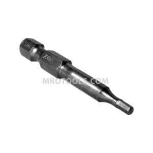 E5103X Zephyr Tool 3/32'' Socket Head (Hex-Allen) Power Drive Bit, 1/4'' Hex Shank