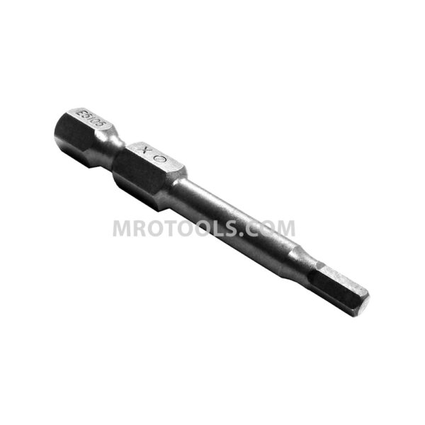 E5105X Zephyr Tool 1/8'' Socket Head (Hex-Allen) Power Drive Bit, 1/4'' Hex Shank