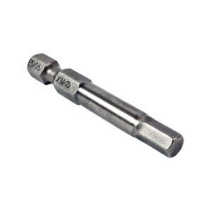 E5105XM Zephyr Tool 5mm Socket Head (Hex-Allen) Power Drive Bit, Metric, 1/4'' Hex Shank