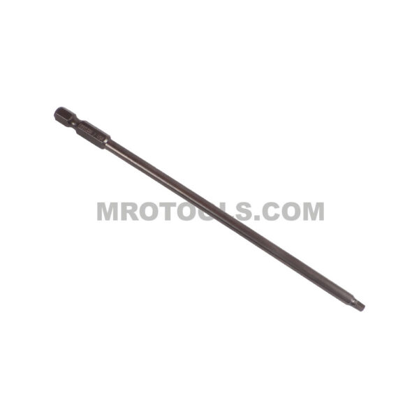 E8101XX6 Zephyr Tool #1 Square Recess Power Drive Bit, Reduced Shank Diameter, 1/4'' Hex Shank