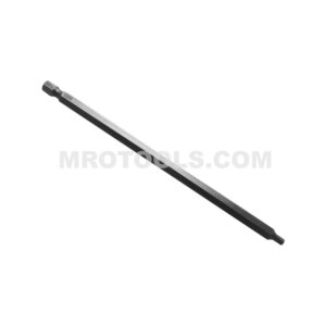 E8102XX6 Zephyr Tool #2 Square Recess Power Drive Bit, Reduced Shank Diameter, 1/4'' Hex Shank