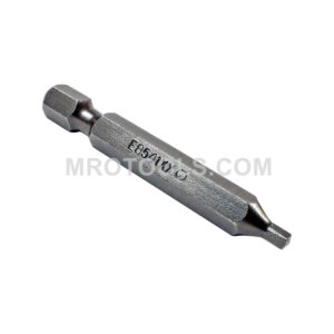 E8541XX Zephyr Tool #1 Square Recess Power Drive Bit, 1/4'' Full Body Hex Shank