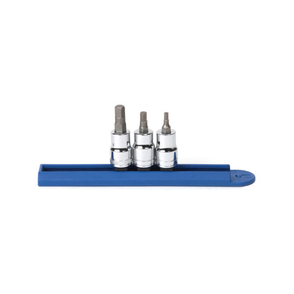 80570 GearWrench 3/8'' 3 Piece Drive SAE/Metric Hex Bit Socket Set