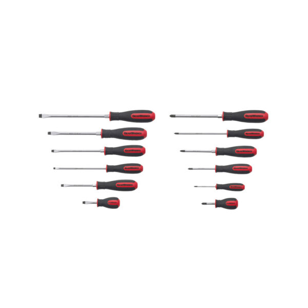 80051 GearWrench Combination Dual Material 12 Piece Screwdriver Set