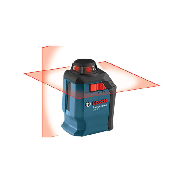 BOSCH GLL2-20 Self-Leveling 360 Degrees Horizontal Cross-Line Laser