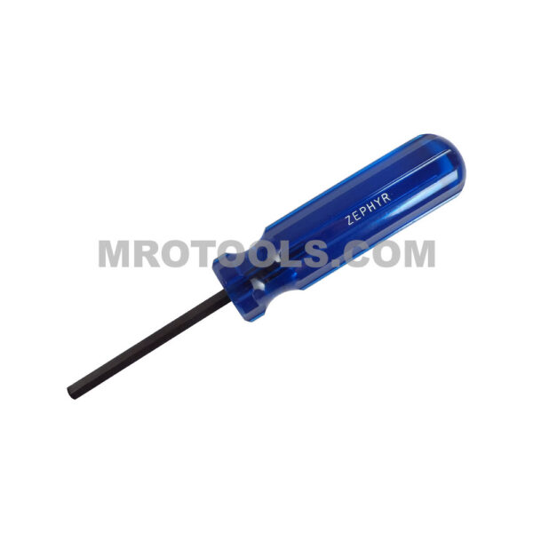 H106MS Zephyr Tool Magnetic Hand Driver, Solid Handle, Steel Shank