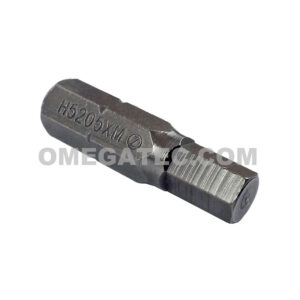 H5205XM Zephyr Tool 5mm Socket Head (Hex-Allen) Insert Bit, 1/4'' Hex Shank
