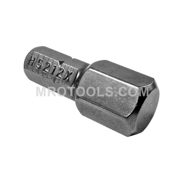 H5212X Zephyr Tool 3/8'' Socket Head (Hex-Allen) Insert Bit, For Self Tapping Screws, 1/4'' Hex Shank