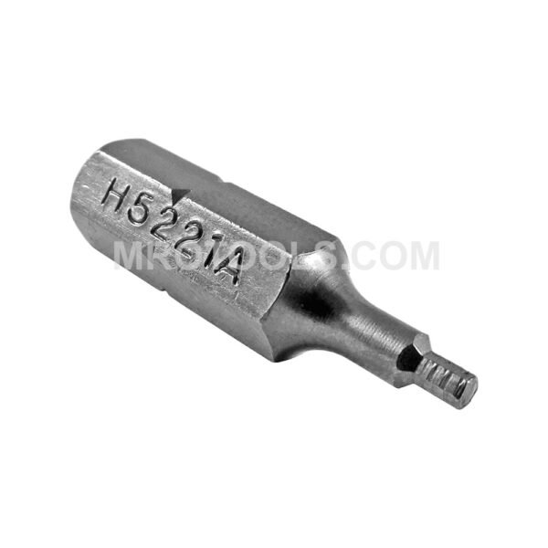 H5221A Zephyr Tool 1/16'' Socket Head (Hex-Allen) Insert Bit, For Machine Screws, 1/4'' Hex Shank