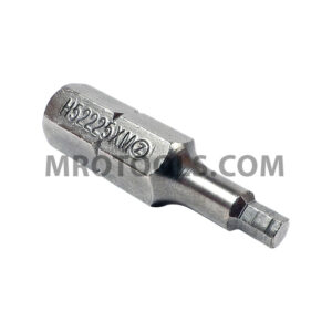 H52225XM Zephyr Tool 2.5mm Socket Head (Hex-Allen) Insert Bit, 1/4'' Hex Shank