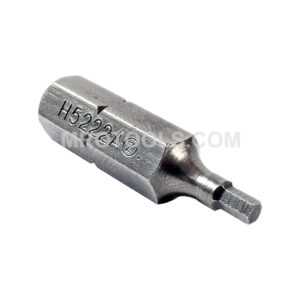 H5222A Zephyr Tool 5/64'' Socket Head (Hex-Allen) Insert Bit, For Machine Screws, 1/4'' Hex Shank