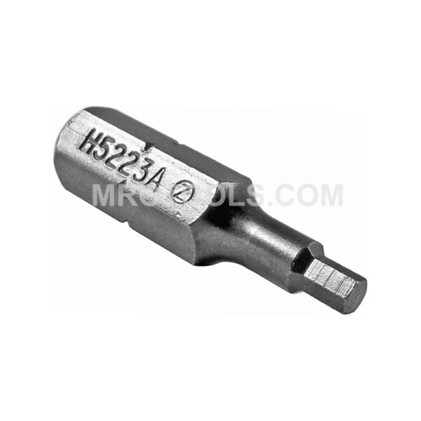 H5223A Zephyr Tool 3/32'' Socket Head (Hex-Allen) Insert Bit, For Machine Screws, 1/4'' Hex Shank