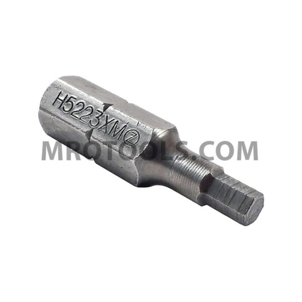 H5223XM Zephyr Tool 3mm Socket Head (Hex-Allen) Insert Bit, 1/4'' Hex Shank