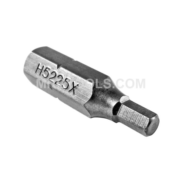 H5225X Zephyr Tool 1/8'' Socket Head (Hex-Allen) Insert Bit, For Self Tapping Screws, 1/4'' Hex Shank