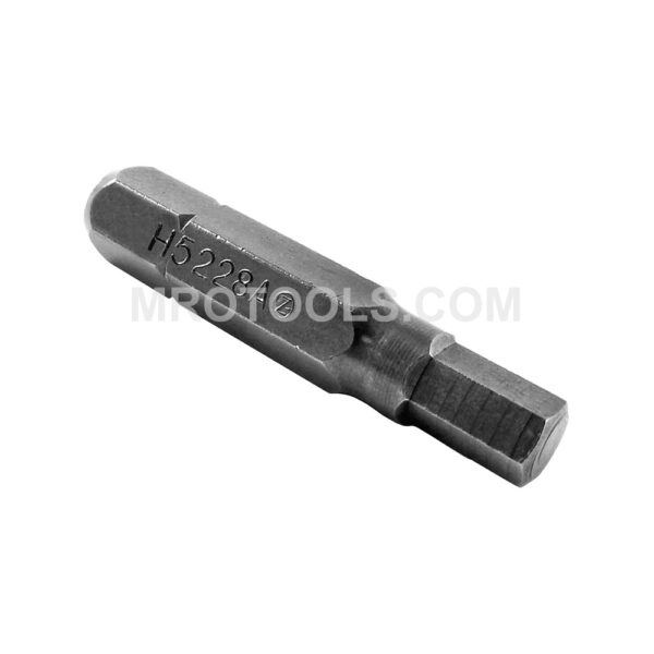 H5228A Zephyr Tool 3/16'' Socket Head (Hex-Allen) Insert Bit, For Machine Screws, 1/4'' Hex Shank