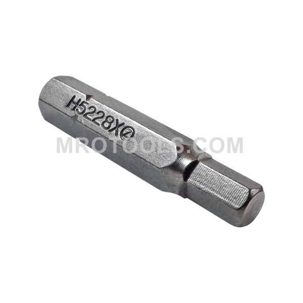 H5228X Zephyr Tool 3/16'' Socket Head (Hex-Allen) Insert Bit, For Self Tapping Screws, 1/4'' Hex Shank