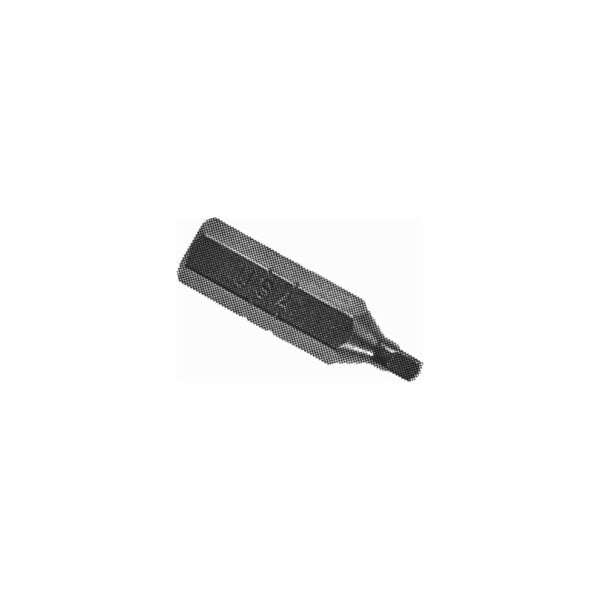 H8100XX Zephyr Tool #0 Square Recess Insert Bit, 1/4'' Hex Shank