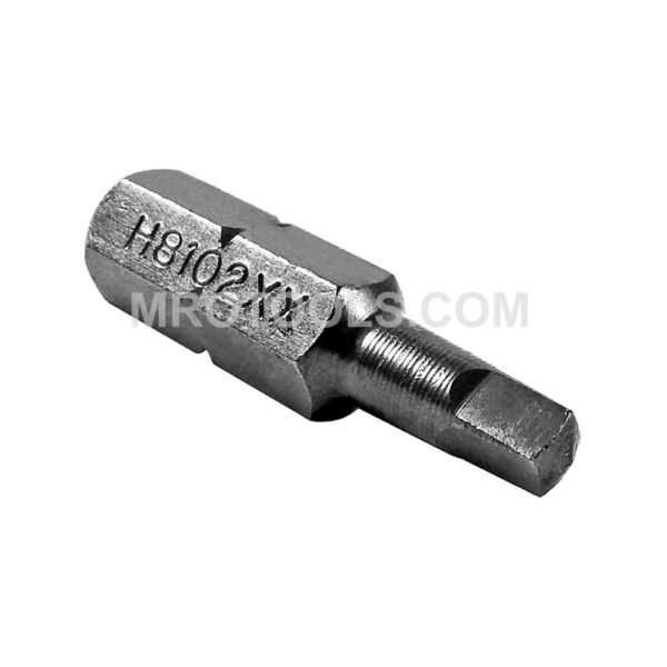 H8102XX Zephyr Tool #2 Square Recess Insert Bit, 1/4'' Hex Shank