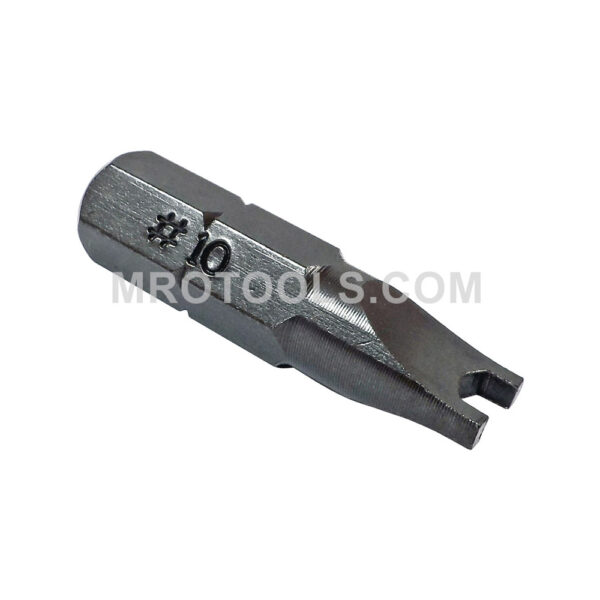 J9224 Zephyr Tool #10 Spanner Tamper Resistant Insert Bit, 1/4'' Hex Shank