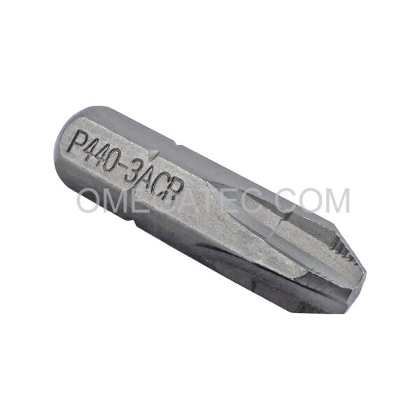 MRO P440-3ACR #3 Phillips Insert Bit With ACR, 1/4'' Hex Drive