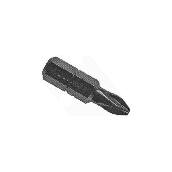 PZ1233X Zephyr Tool #3 Pozidriv Insert Bit, For Self Tapping Screws, 5/16'' Hex Shank