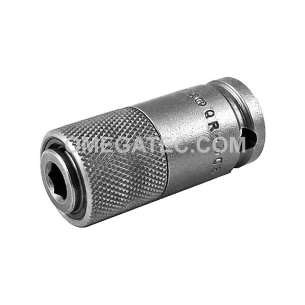 QR-308 Apex Brand Female Square Drive Bit Holder, Quick Releasing Chuck