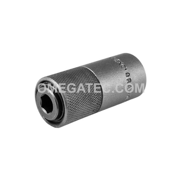 QRA-08 Apex Brand 3/8''-24 Female Threaded Drive Bit Holder, Quick Releasing Chuck